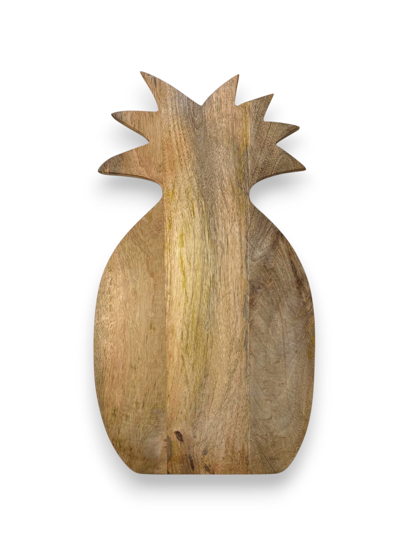 Mangohouten borrelplank ananas groot – gepersonaliseerd cadeau voor de zomer