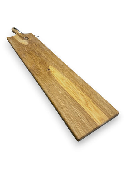 Mangohouten borrelplank rechthoek XXL – gepersonaliseerd cadeau