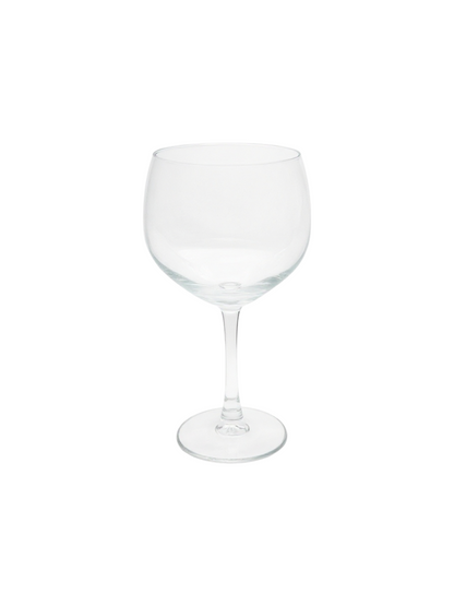 Glazen gin tonic glas – gepersonaliseerd cadeau en borrelglas