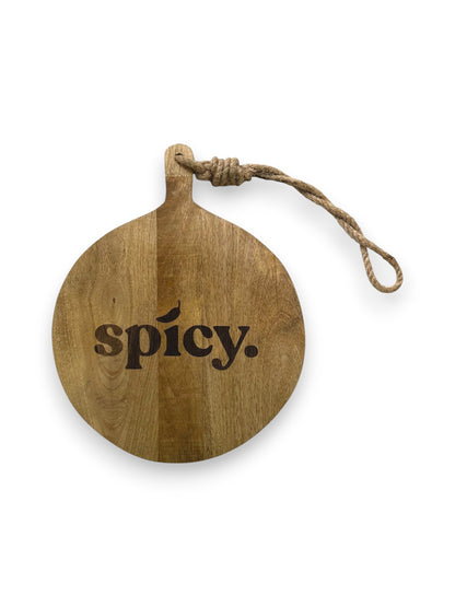 Mangohouten borrelplank klein – met garvering - gepersonaliseerd cadeau met persoonlijke lijntekening