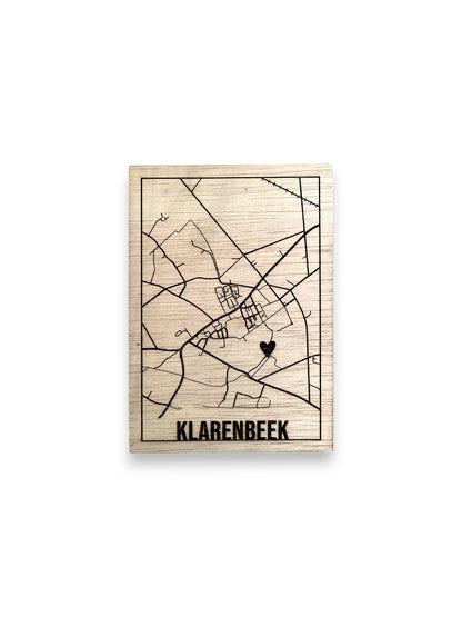 Plattegrond kaart